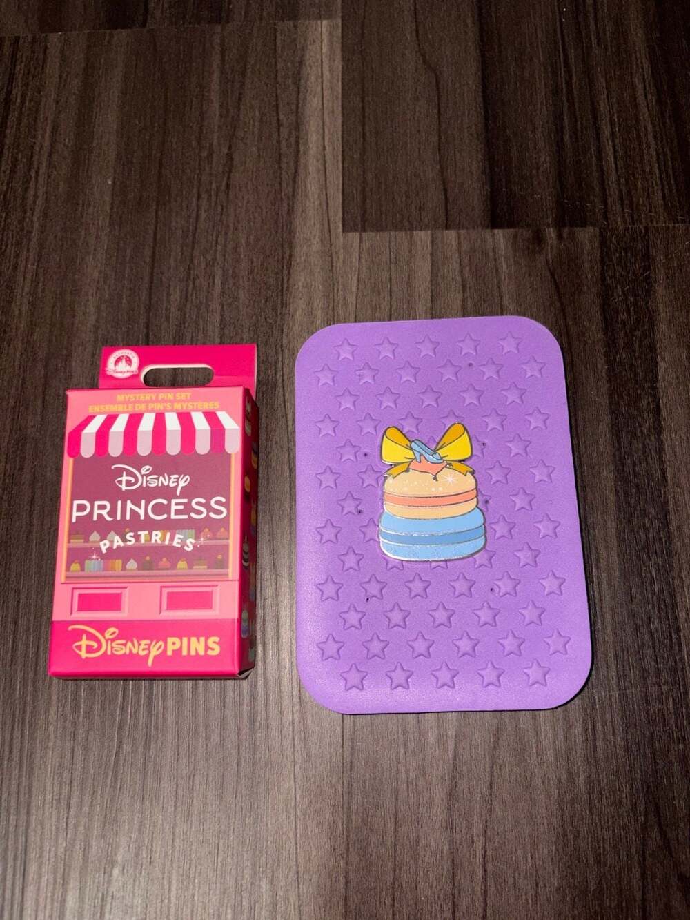 cinderella princess pastries pin